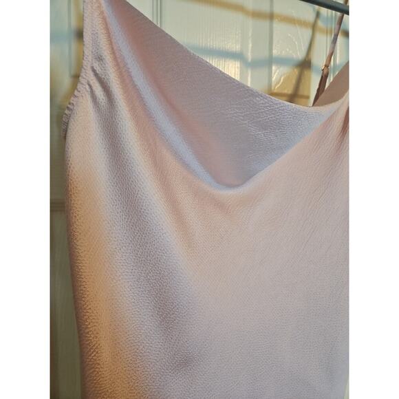 TED BAKER LONDON Sz 1 (XS) Dusty Pink Scoop Neckline Camisole Tank Top New - Picture 2 of 9
